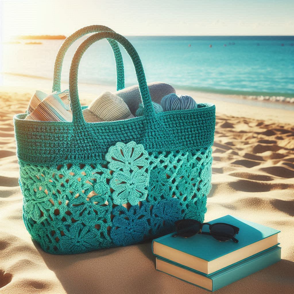 Crochet beach bag pattern online