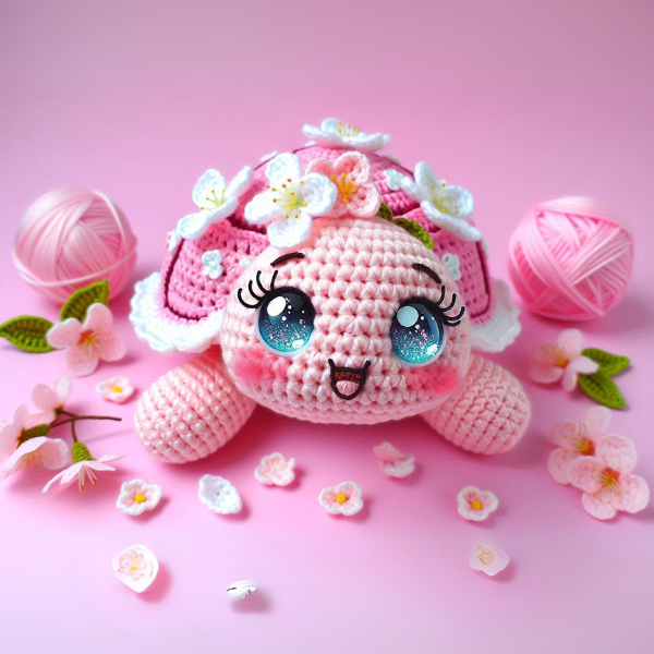 4 in 1: Turtle Blooms Bundle  – Crochet Pattern