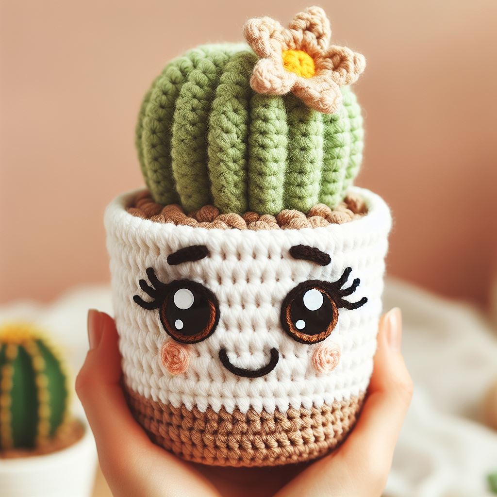 3 in 1:  Happy Plants  – Crochet Pattern