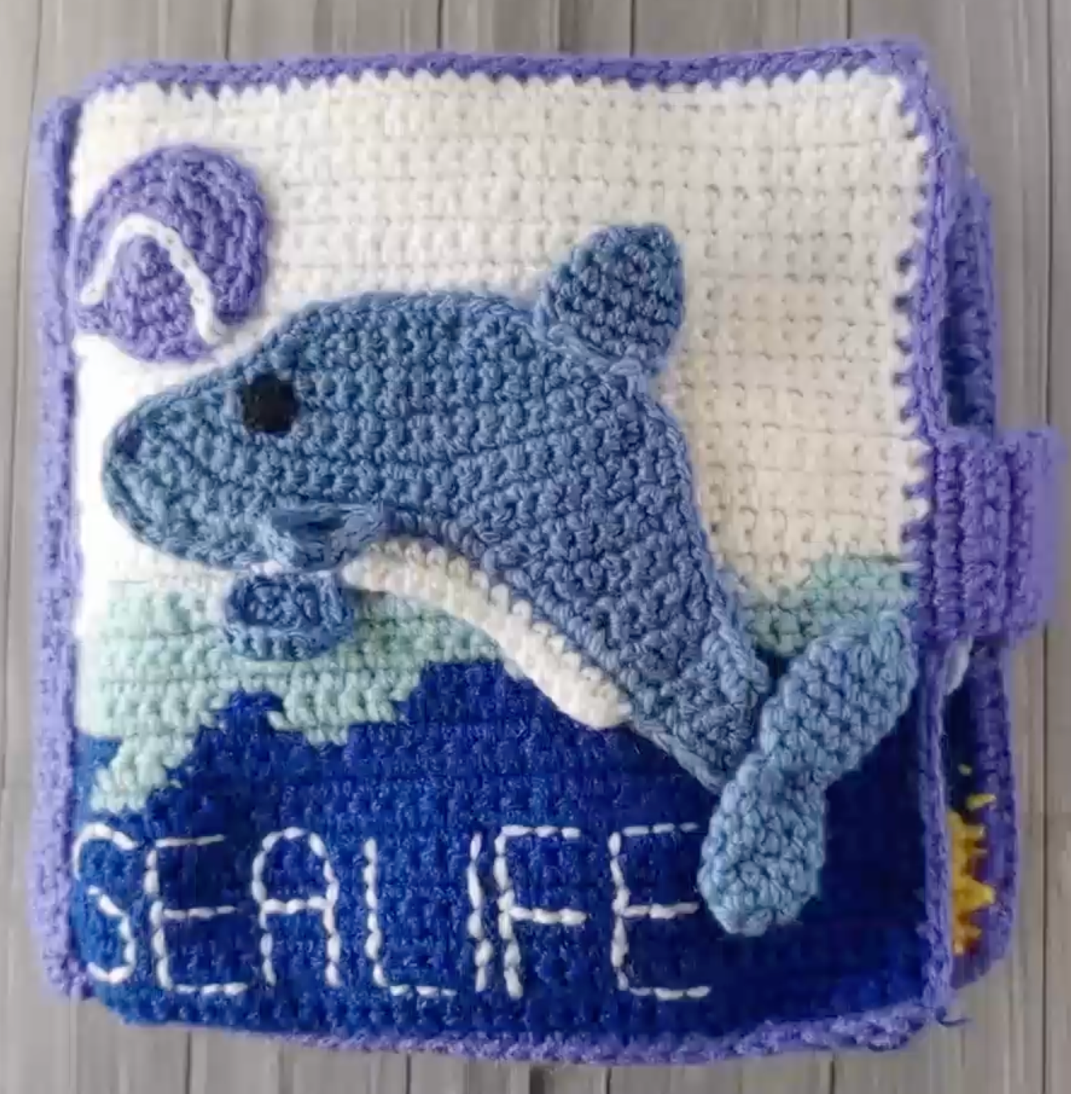 Sea creatures activity book - Crochet Pattern