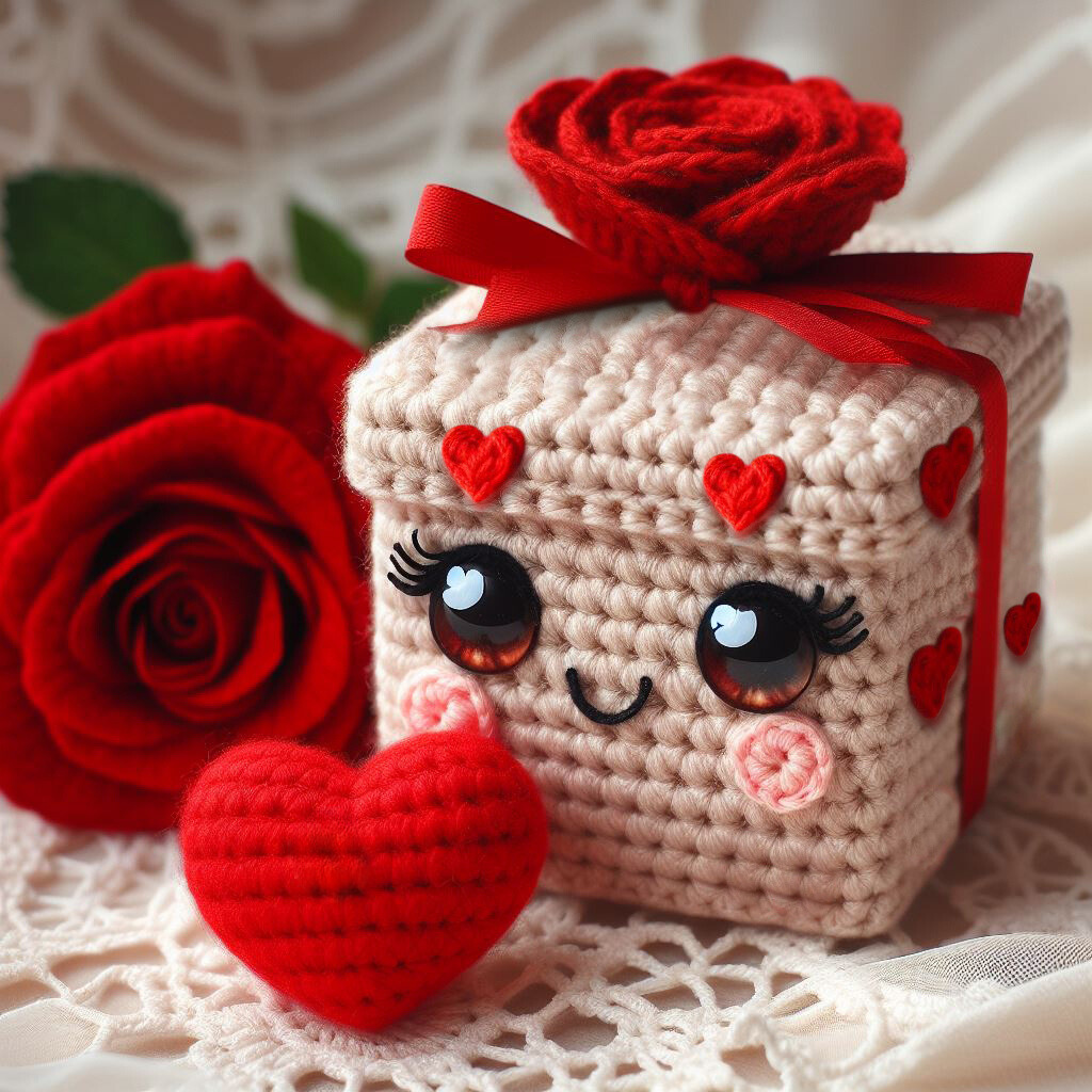 4 in 1 : Valentine Keepsakes  – Crochet Pattern