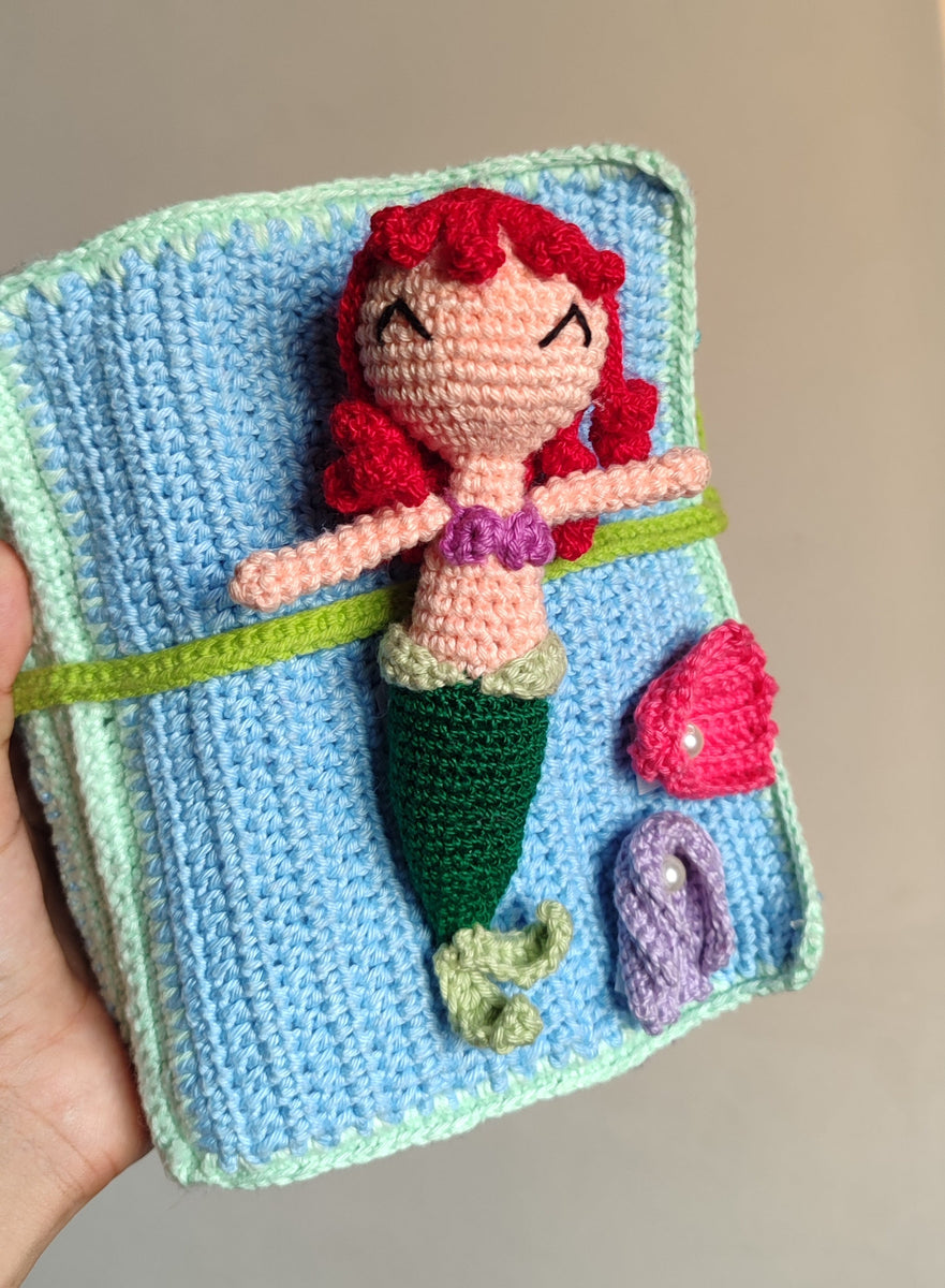 Mermaid Book – Crochet Pattern – Crochetease