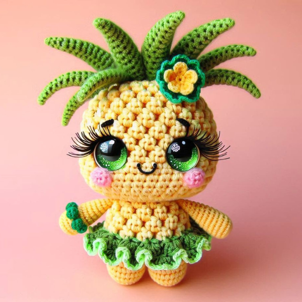 4 in 1 : Aloha Cuties Bundle  – Crochet Pattern