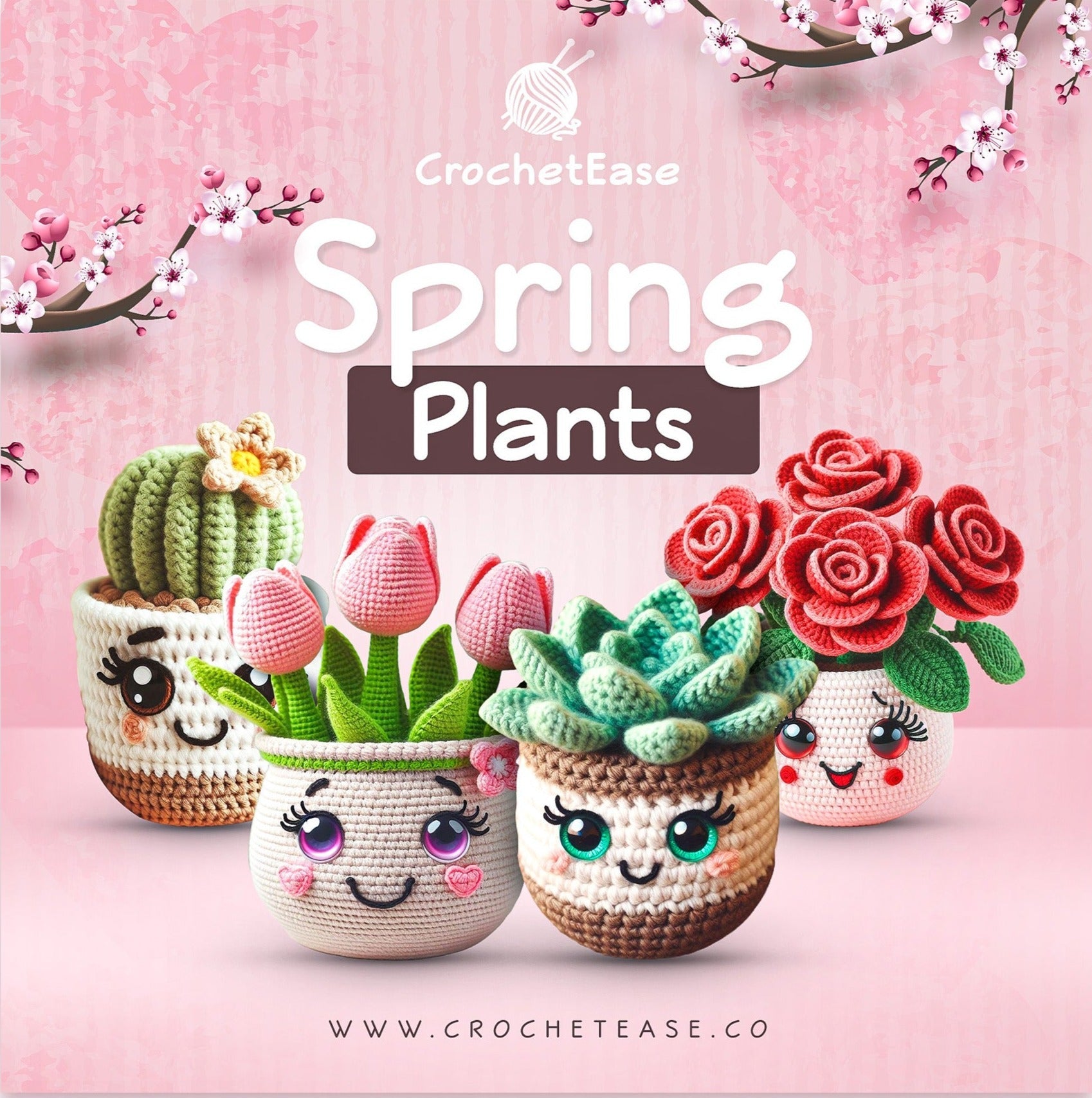 Spring Plants  – Crochet Pattern