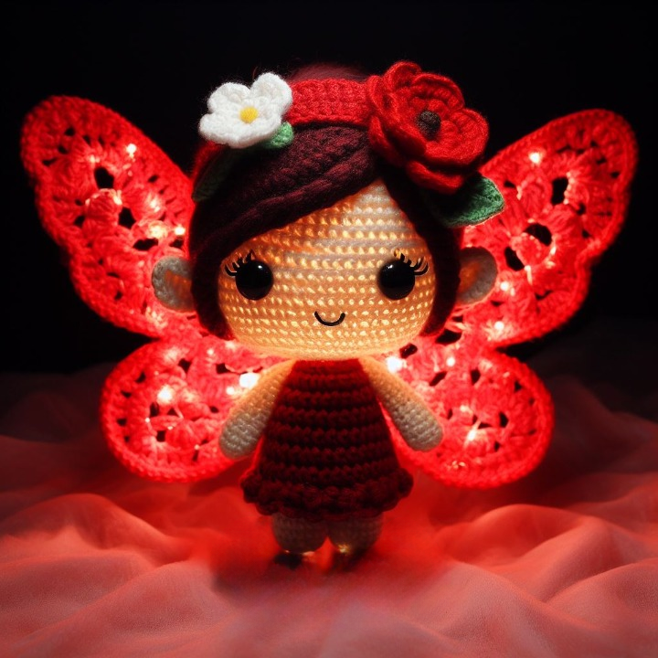 Fairy Night Lamp Dolls – Crochet Pattern