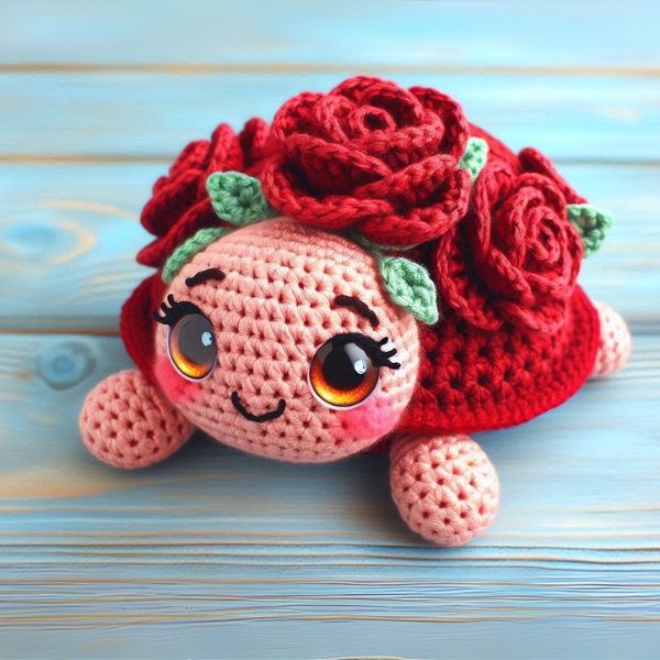 4 in 1: Turtle Blooms Bundle  – Crochet Pattern