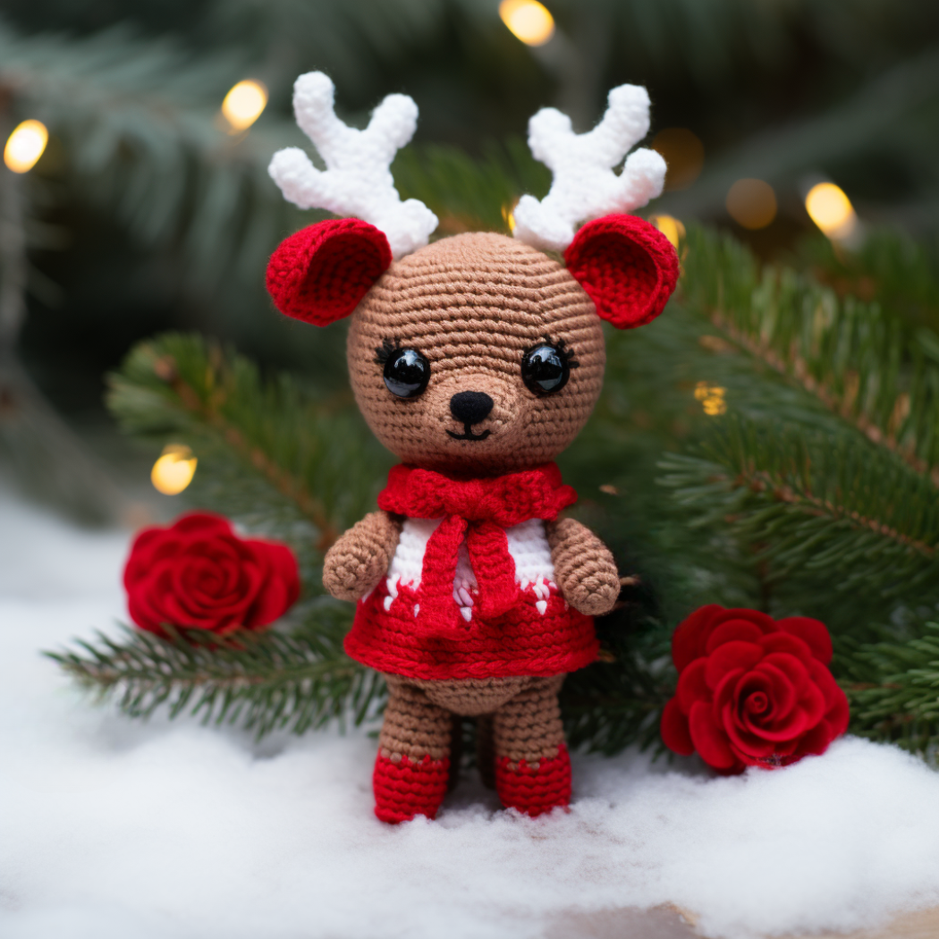 8 in 1 : Mega Christmas Decoration Set  – Crochet Pattern