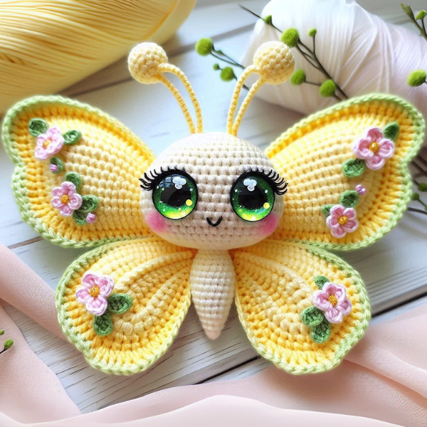 4 in 1: Butterflies of the World – Crochet Pattern
