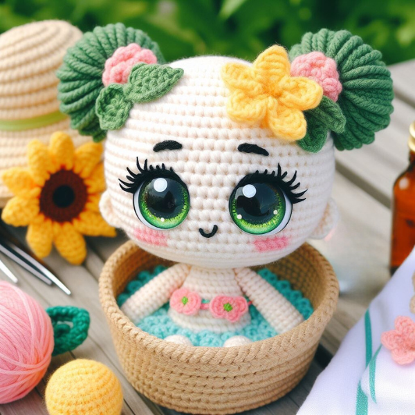 4 in 1: Garden Delights Bundle  – Crochet Pattern