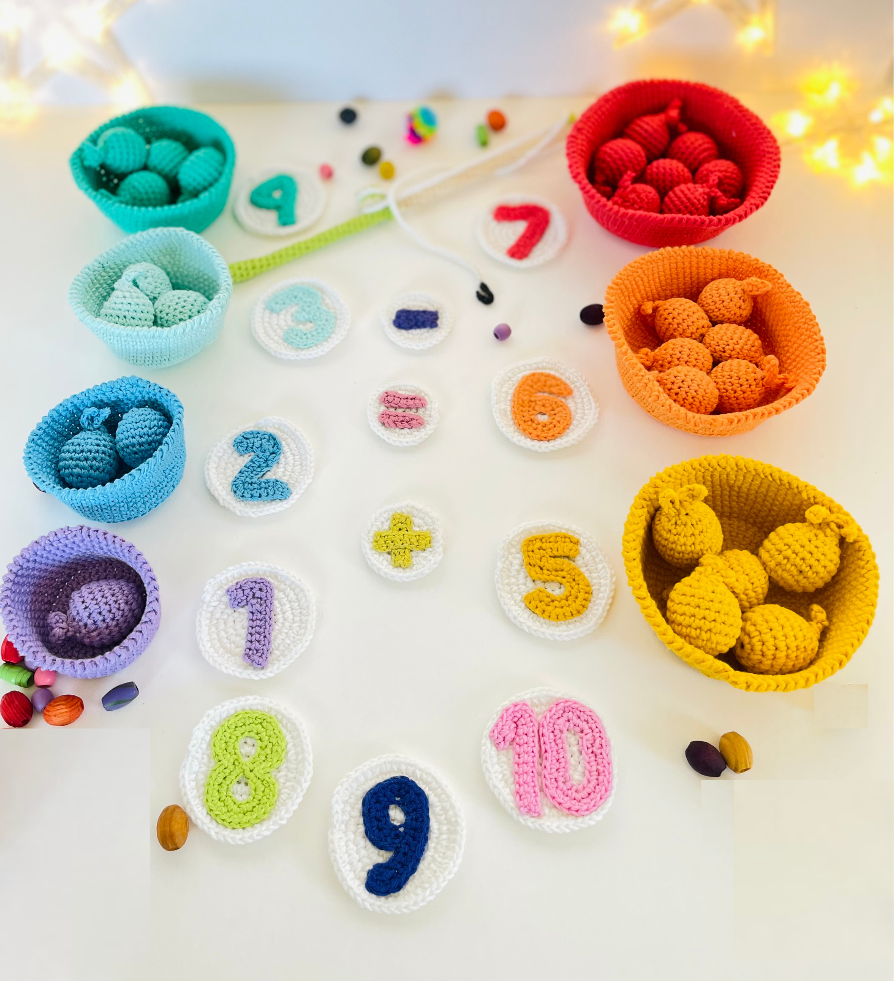 Maths and fishing game – Crochet Pattern